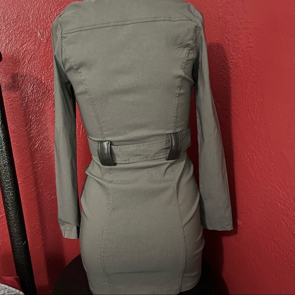 Steampunk military long jacket - Picture 5 of 14